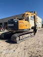 Used Excavator in yard